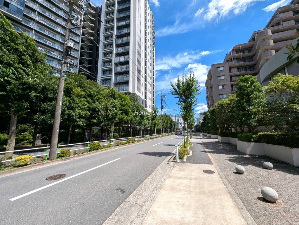 パークハイツ小豆沢　東側 前面道路歩道